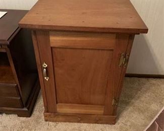 Small storage table 27 x 19 1/2 x 20