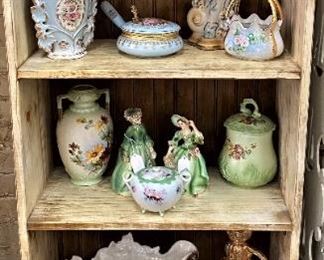 PORCELAIN AND CERAMIC VASES AND MORE