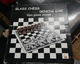 glass chess game