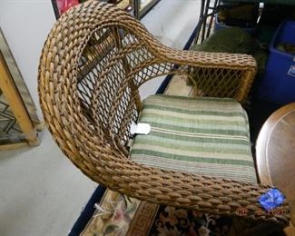 wicker chair