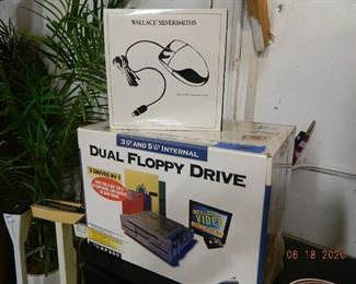 silver plated mouse/floppy drive