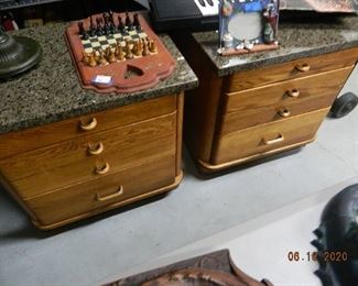 marble top nightstands