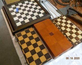 chess boards and sets