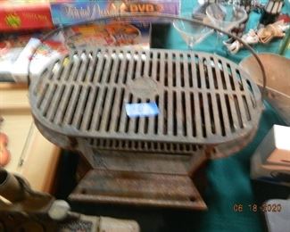 portable cast iron grill