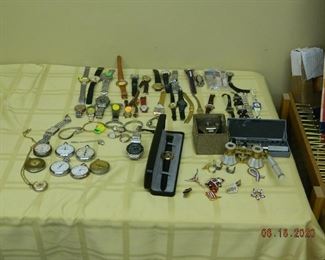 pocket and wrist watches