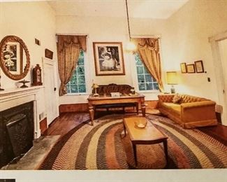 Current photograph of the living area in this home!