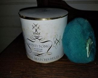 Vintage Prince Matchabelli Wind Song Perfumed Dusting Powder 8 Oz ~ $35