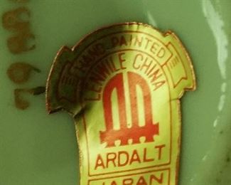 Hand painted Lenwile China Vase