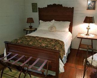 Lot #26 Antique Eastlake Bed $550