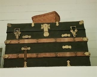 Vintage Storage Chest with Compartments $100