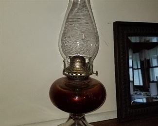 Vintage Oil Lamp