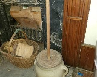 Vintage Butter Churn $145