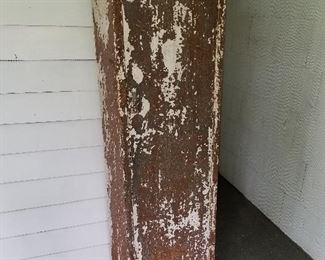 Antique Metal Storage Cabinet (Solid) Great Piece! $85