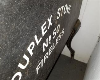 Vintage Duplex Stove Number 50 Fireless