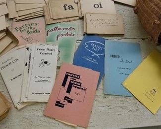 Vintage How to entertain 1950s-style & More Booklets