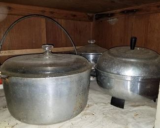 Vintage Heavy Duty Pots and Cookers $10 each