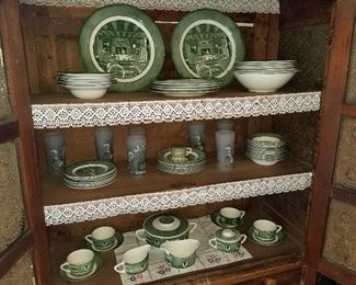 Vintage Burleigh Ware England Dishware