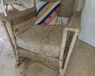 Vintage Wicker Chair