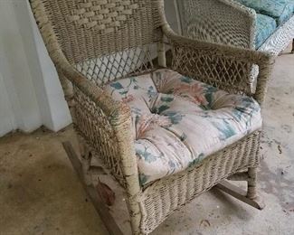 Vintage Wicker Chair