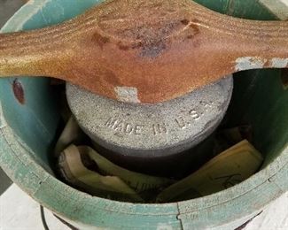 Vintage Ice Cream Churn