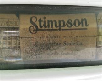 Vintage Stimpson Scale