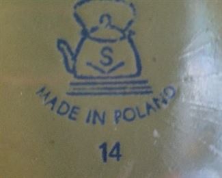 Made in Poland Coffee Pot from previous picture $45