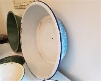 Vintage Enameled Pan