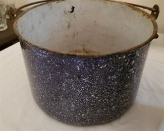 Vintage Enameled Pan