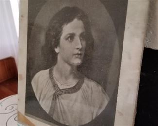 Antique Picture of Christ $35