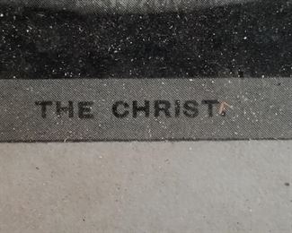 Antique Picture of Christ