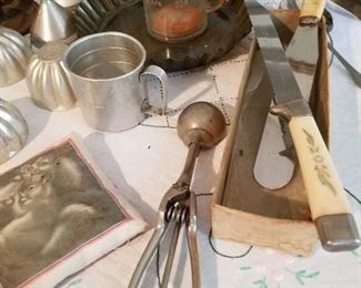 Antique Kitchen Utensils 40's 50's 60's