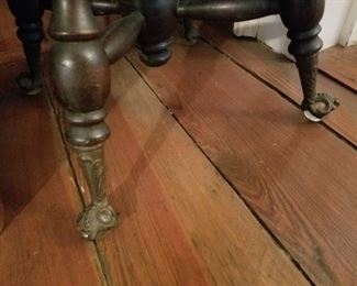 Vintage Piano Stool Claw Feet 1950's-1960's