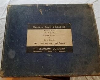 VINTAGE Phonetic Keys To Reading Flash Word Phrase Cards- 1st Grade