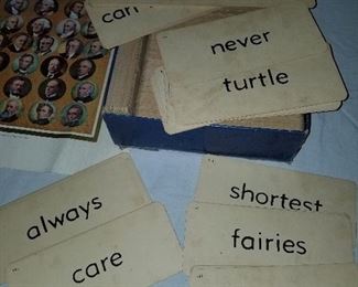 VINTAGE Phonetic Keys To Reading Flash Word Phrase Cards- 1st Grade