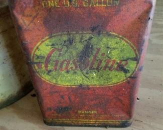 Vintage Gasoline Can $40