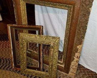 Antique Picture Frames $20 (Front one sold)