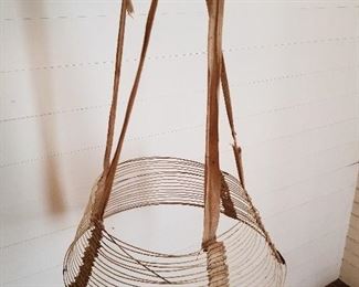 Vintage Victorian Antique Crinoline Wire Hoop Cage Bell Shape Petticoat Skirt $75