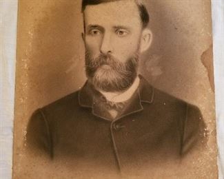 Antique Old Portrait Photographs Picture man