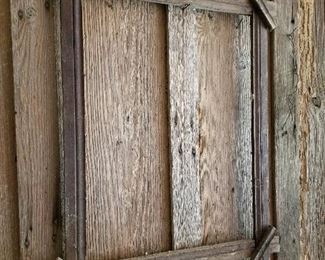 Antique wood frame