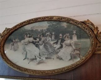 Top decor to Lot #39 Mirror