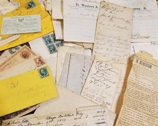 Lot #44 Euharlee/ Cartersville and surrounding area Historical Documents and Land Deeds $250 **reserve price