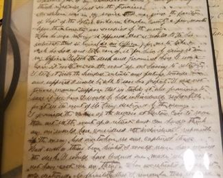 Lot # 41 Civil War Letter Witten by Colonel Henry Patillow Farrow $250 ** reserve price