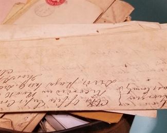 Lot #44 Euharlee/ Cartersville and surrounding area Historical Documents and Land Deeds $250 **reserve price