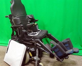 Pride Mobility Quantum 6000 Power Wheelchair, Power Tilt, Incredi Back, Swing Away Joystick, 6-Wheel Design, Extra Pads