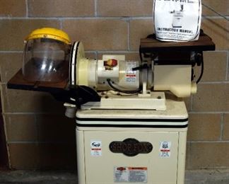 Shop Fox 12" Disk And 6" Belt Sander Model W1712, Powers On