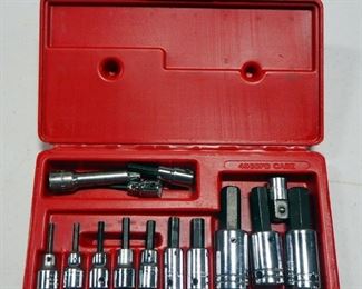 Proto Allen Wrench Sockets, Ratchets, And Sockets Of Various Sizes, And More