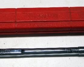 Snap-On Torque Wrench Series D, With Instructions, In Hard Case
