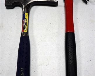 Hammer Collection, Includes Estwing 20 oz Brick Layer, 16 oz Claw, Ball Peen And Mallet