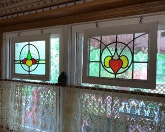 STAINED GLASS WINDOWS