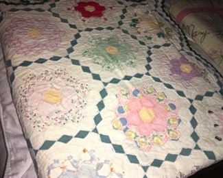 Handmade antique quilt